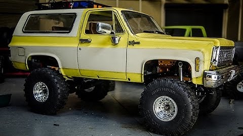 Installing the GCMracing LRT 2 Transfer Case & Lesu G5 Axles on the RC4wd K5 Blazer