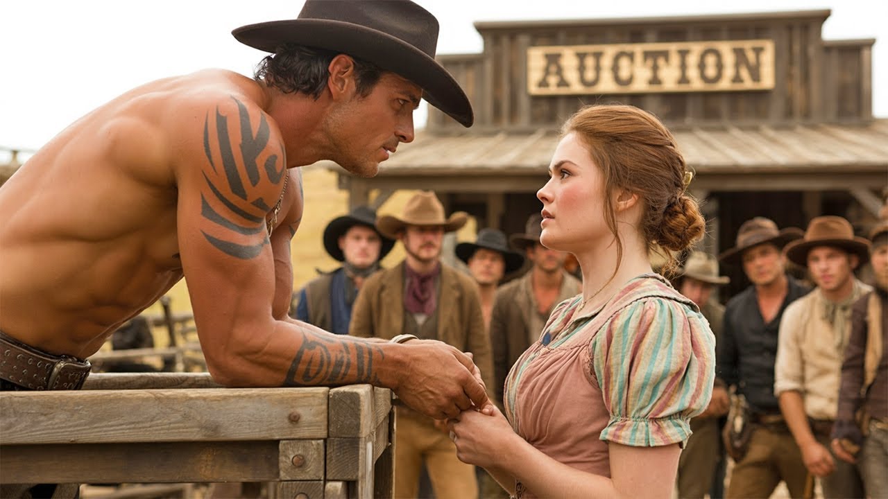 Una sposa rifiutata compra all'asta un cowboy gigante, ignara che gli darà l'amore che aveva pregato