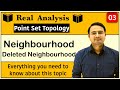 Neighbourhood of a Point and Deleted Neighbourhood of a Point | Real Analysis| Point Set Topology-3