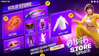 Gold Store New Items In Ob46 Update 😮💥| Free Fire New Event | Ff New Event | New Event Ff
