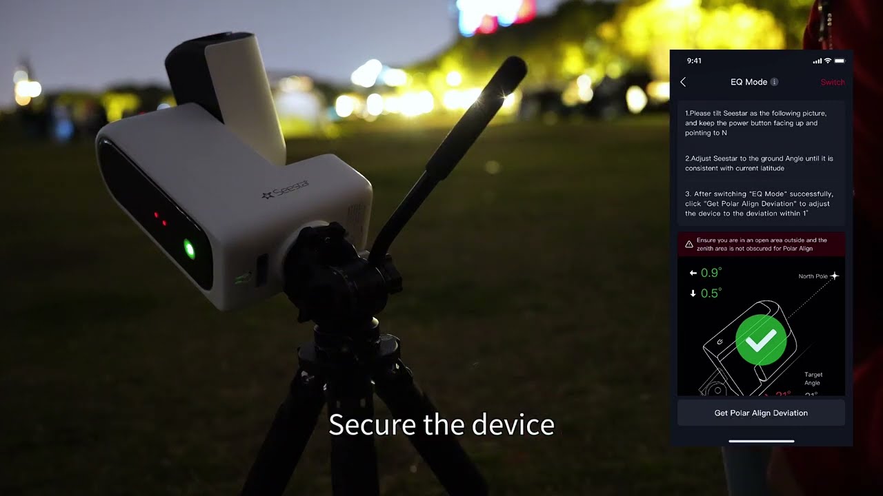 Seestar TH10 Fluid Tripod Head – ZWO ASTRO USA