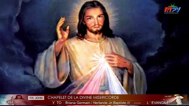 Priere Chapelet de la Divine Misericorde / priere de guerison / Fr  John   /   07 / 08 / 2025