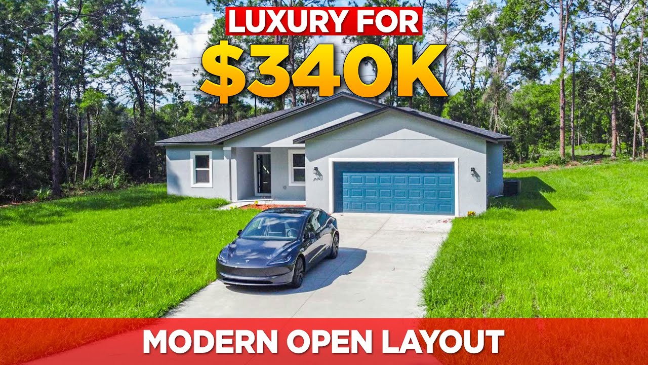 Florida Dream Home Tour | 4 Bed, 3 Bath + Office | $340,000