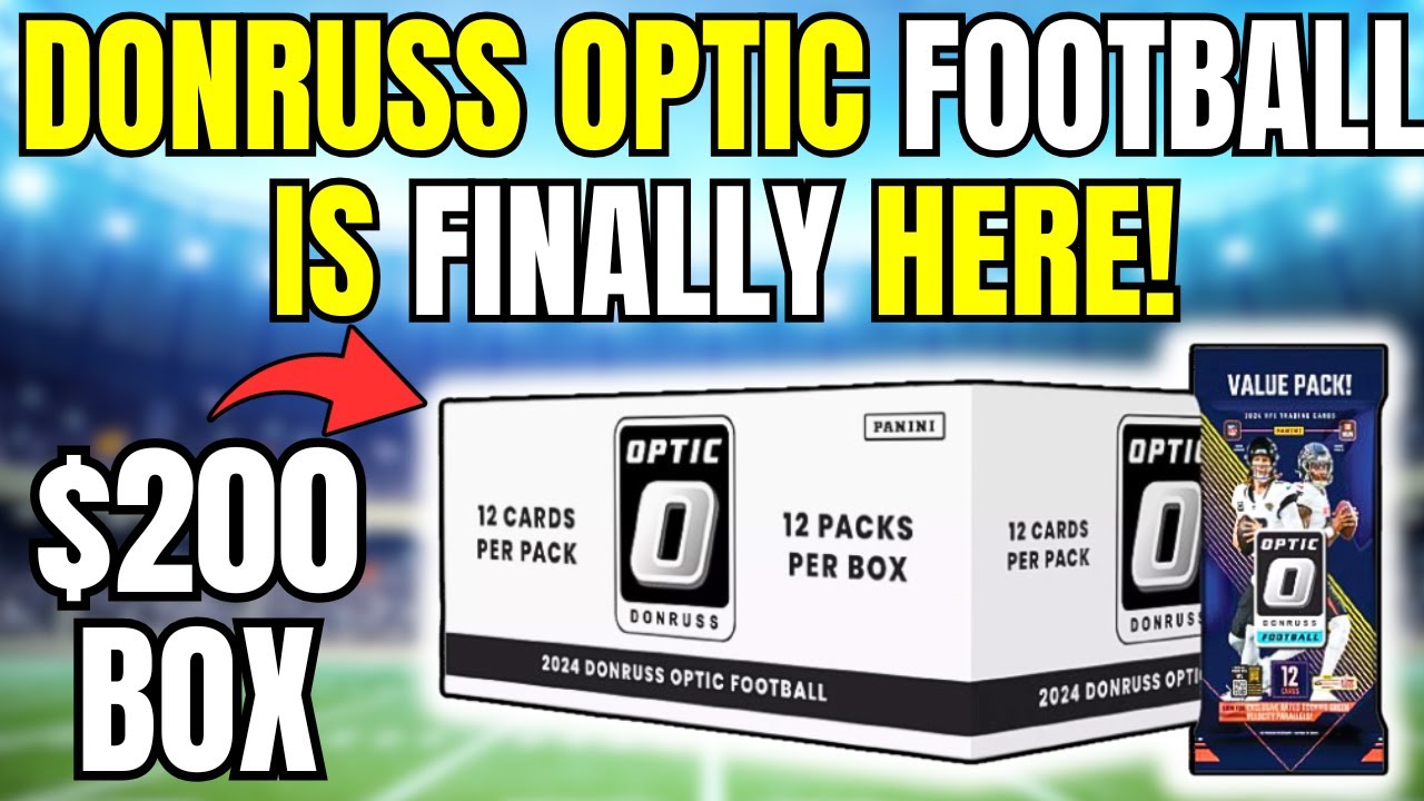 CAN WE PULL A DOWNTOWN FROM A $20 PACK! 2024 DONRUSS OPTIC FOOTBALL VALUE PACKS!