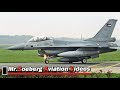 Delivery 2nd BATCH of Netherlands AF F16's to Jordanian AF at Volkel