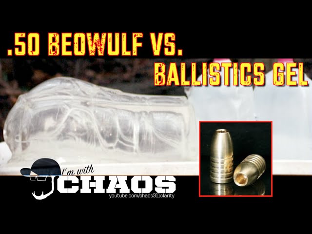 Video: .50 BMG Round Absolutely Demolishes Ballistic Gel Block