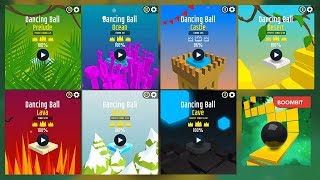 Dancing Ball! All Stages(V.1) Prelude,Ocean,Castle,Desert,Lava,Winter,Cave Perfectly Clear