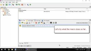 Macro Toolworks (Perfect Keyboard) Video Tutorial - Automate application UI
