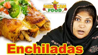 Tribal Moms Try Enchilada For the First Time