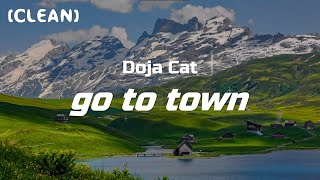 Doja Cat - Go To Town (Clean - Lyrics) Resimi