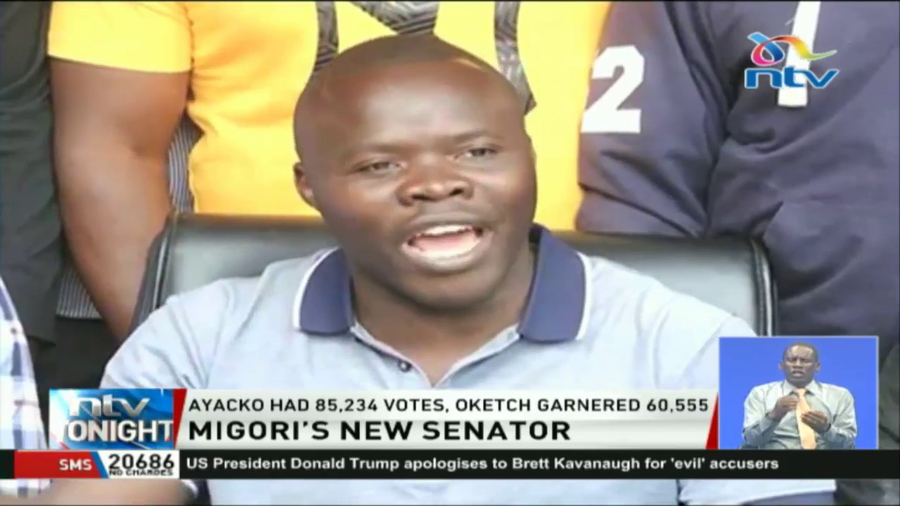 FPK's Eddy Oketch conceded defeat to senator-elect Ochilo Ayacko