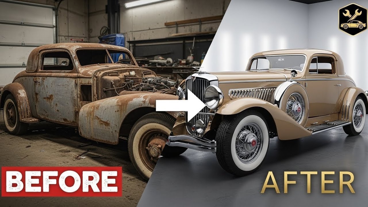 1958 Duesenberg Full Restoration | From Rust to Royalty