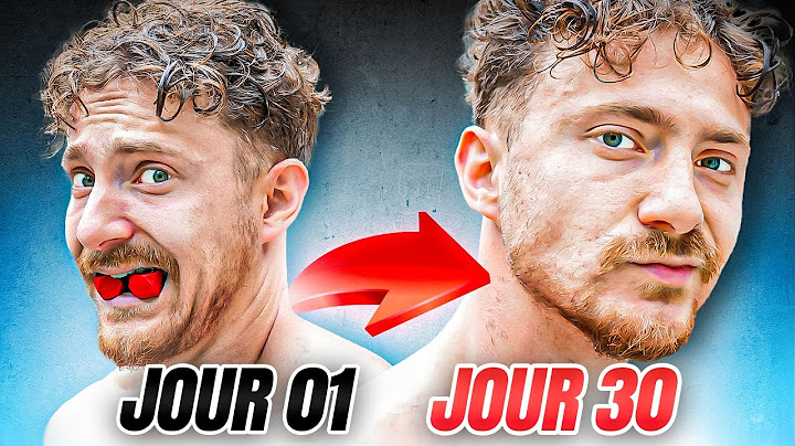 J'AI MUSCLÉ ma MACHOÎRE PENDANT 30 JOURS (Voici ce qu'il s'est passé...)