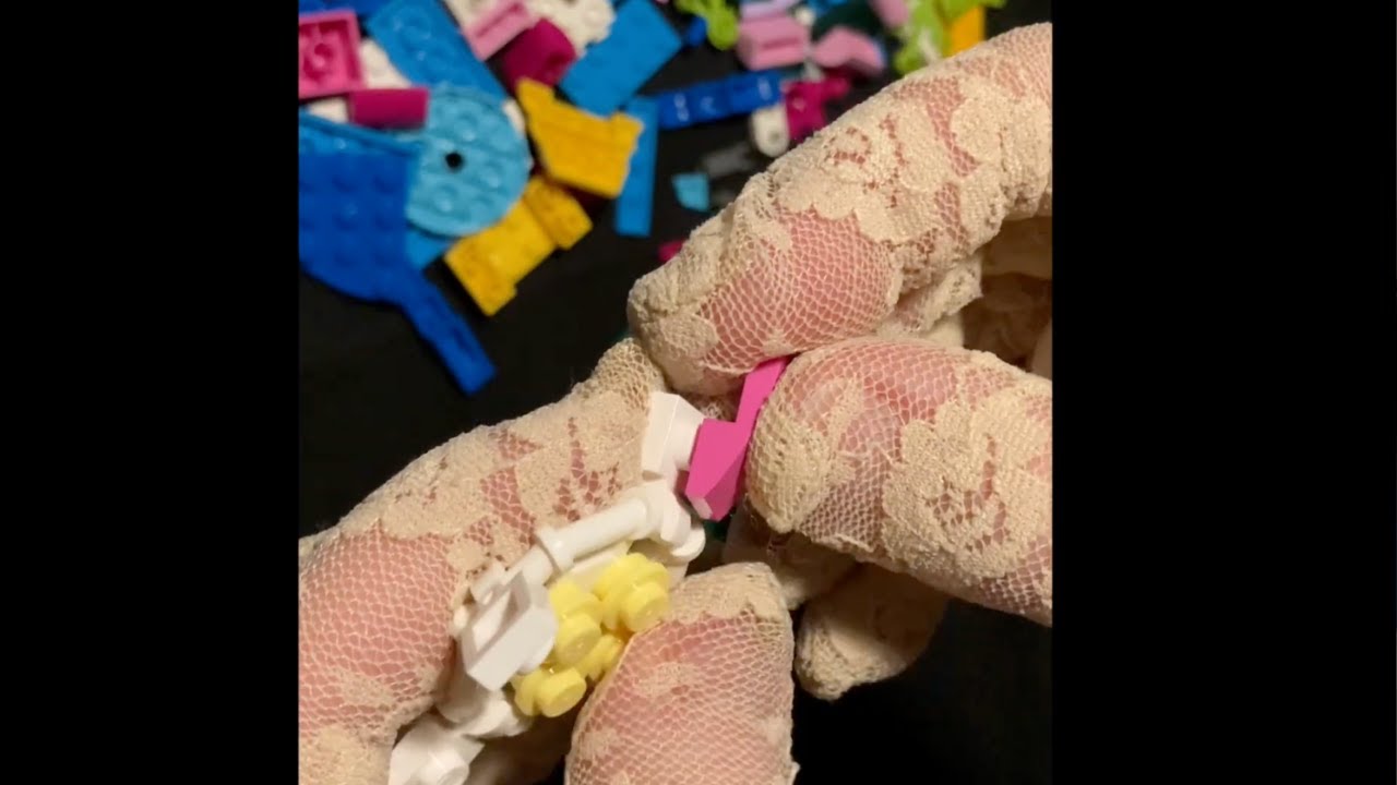 Lego Creator 3-in-1 Set 31136 Parrot • Pure ASMR • No talking • Gloves & Black Background• First Try