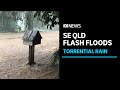 South-east Queensland lashed with torrential falls and flash flooding | ABC News