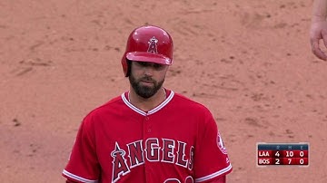 LAA@BOS: Cowart plates insurance run with RBI single