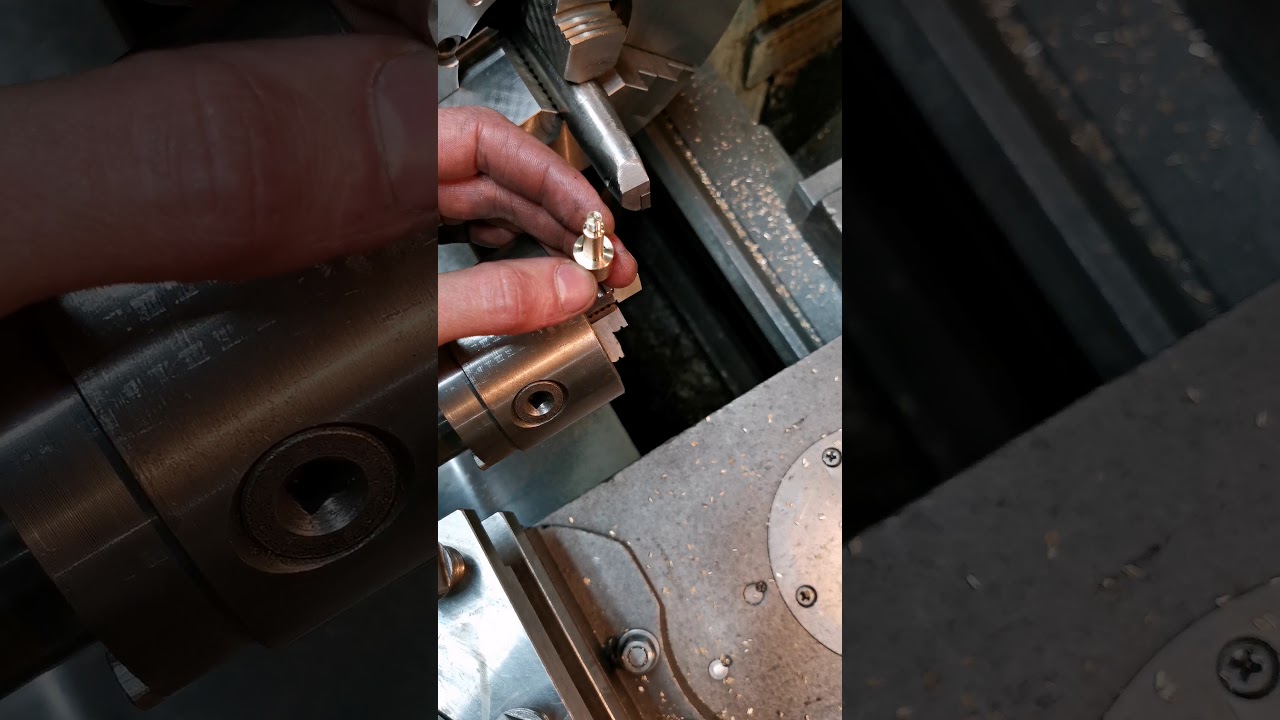 Фрезерование на токарном станке.