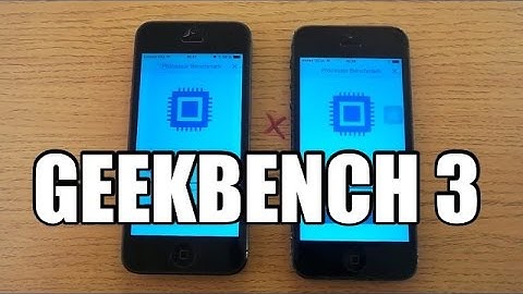 iPhone 5 iOS 8.0 Final Public vs. iPhone 5 iOS 7.1.2 - Geekbench HD comparison
