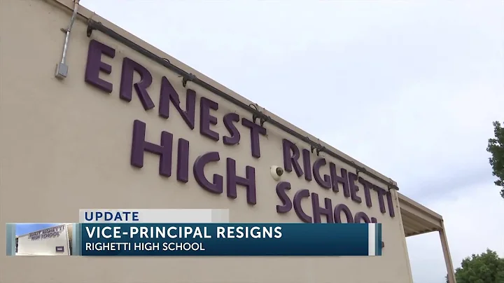 Righetti High School assistant principal resigns a...