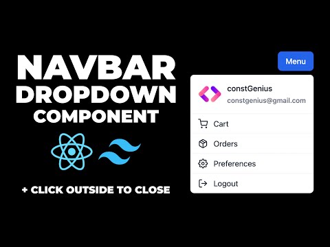 Navbar Dropdown Menu