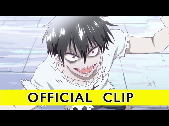 BLOOD LAD- Official English Clip- Staz Attacks! Coming 9/2/14 