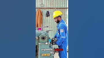 Lathe machine work in fabrication workshop | #lathemachine #fabrication #workshopskills #shorts