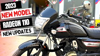 2023 New TVS Radeon 110😱New Model With New Changes | Price | Features | Mileage | New 2023 Update🔥🔥
