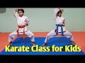 Karate class for kids || Learn kids karate at home || Karate kids