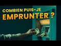 Comment calculer combien vous pouvez emprunter en banque 