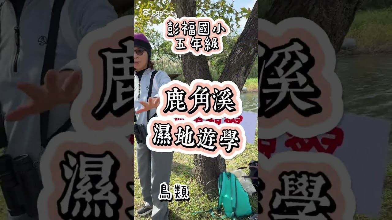 彭福國小113學年度五年級鹿角溪遊學