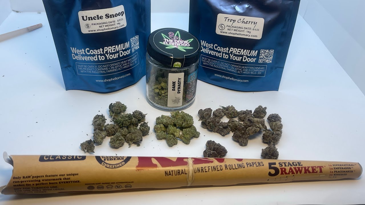 10 gram joint Uncle snoop x Trop Cherry x Dank Dynasty