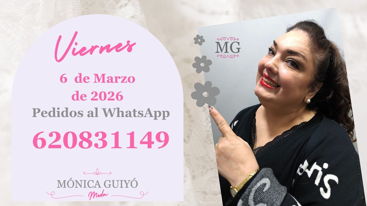 Viernes 6 de Marzo de 2026 🩷620831149🩷Atendemos con cita en nuestra tienda de Vigo.