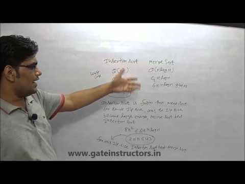 Insertion Sort | Merge Sort | Time Complexity | 39