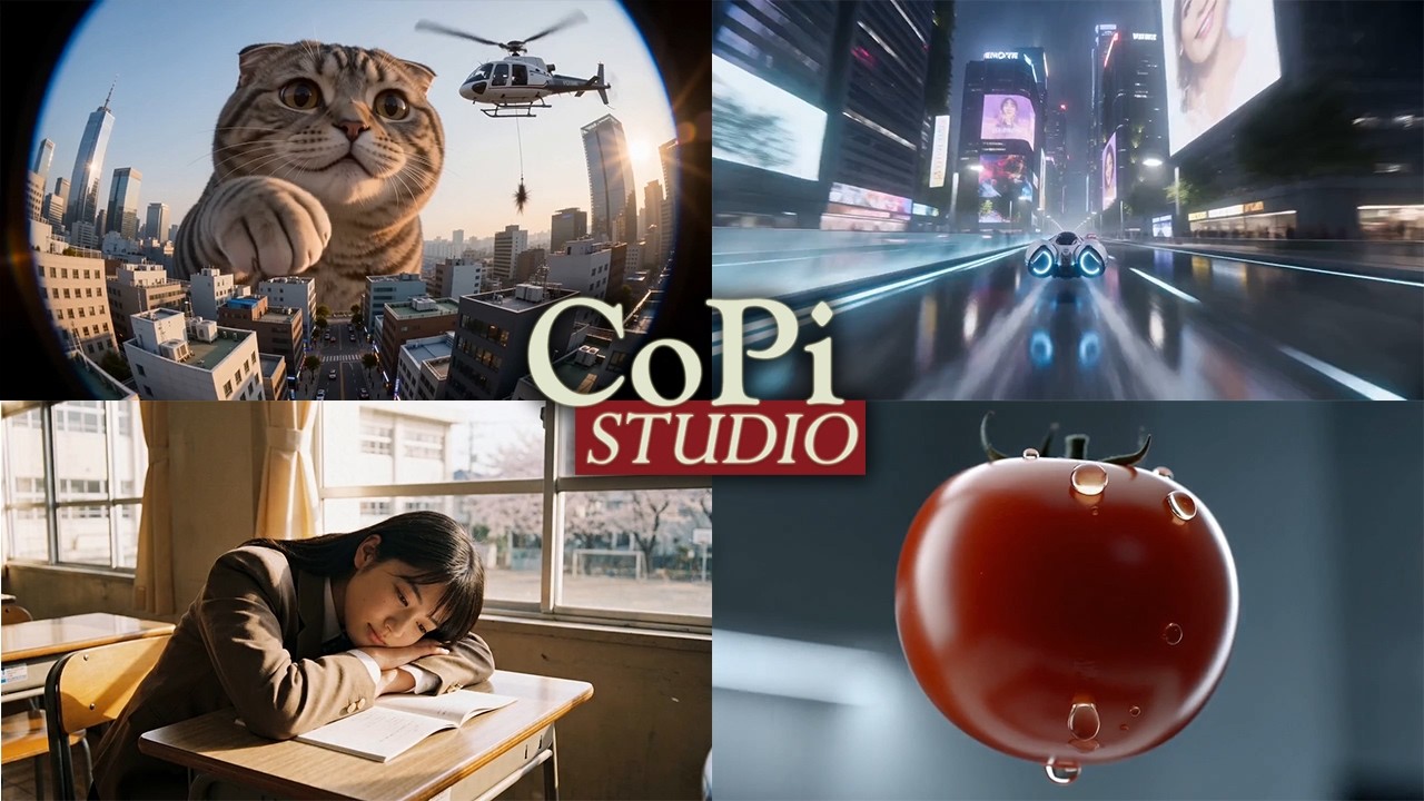 ★ 코피스튜디오 _ ai 광고 제작 포트폴리오