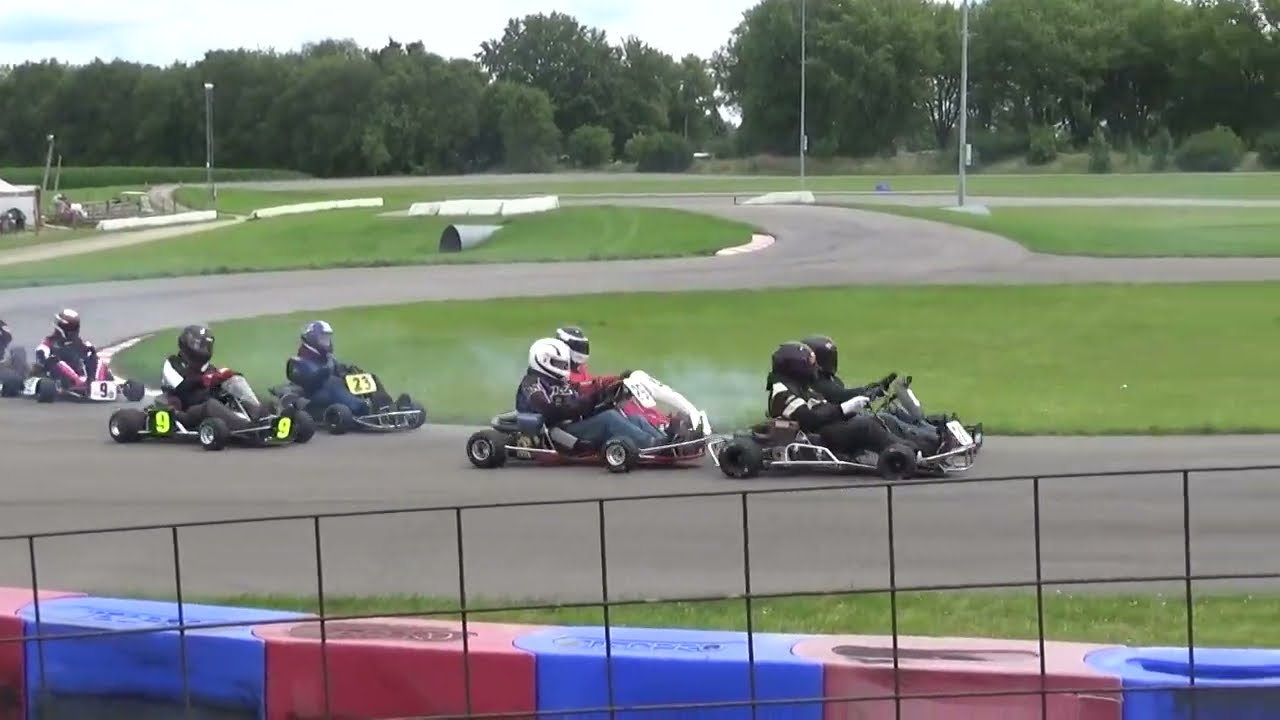 2024 VKA Norway - Yamaha Masters Vintage Kart Race #2 | 