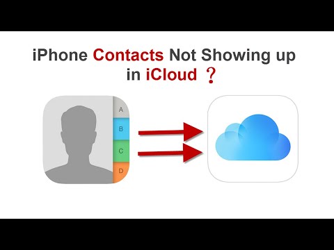 Fix iPhone Contacts Not Syncing with iCloud