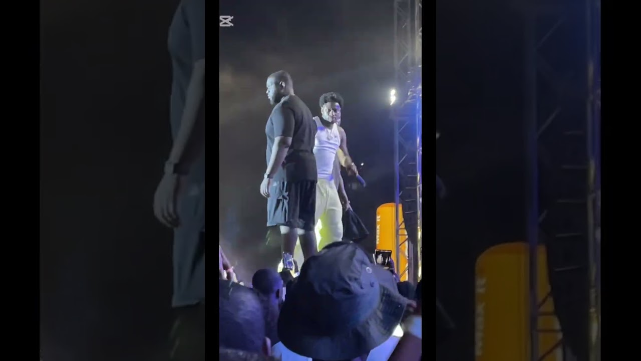 Tiakola en Guinée 🇬🇳 Conakry c’était ténébreux en même temps en pétard 🧨  #GuineeMeilleurPublique