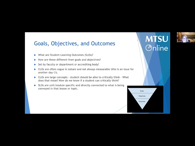 “Why do I have to do this?” Aligning Student Learning Outcomes to Activities and Assessments