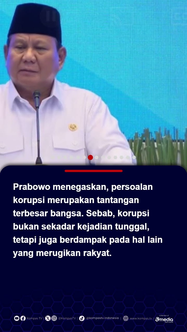 Presiden Prabowo Ingin Sisihkan Dana Bikin Penjara Buat Koruptor di Pulau Terpencil #prabowo