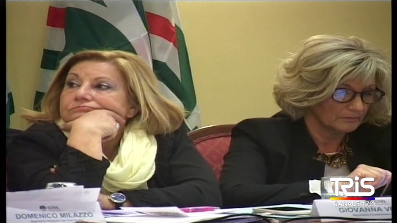 Congresso Territoriale Cisl Sanzaro Riconfermato Segretario YouTube