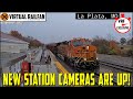 THE NEW CAMERAS ARE UP AT THE LA PLATA, MO STATION!