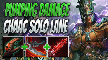 PUMPING DAMAGE WITH ASPECT CHAAC! Chaac Solo Gameplay | SMITE 2 Conquest