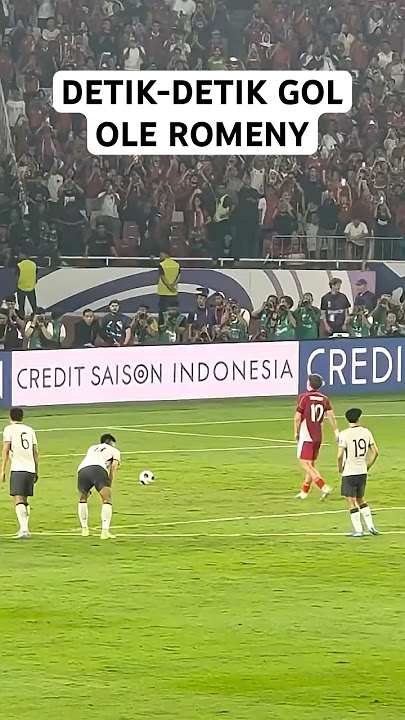 DETIK-DETIK GOL OLE ROMENY KE GAWANG CHINA
