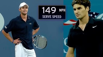 They Hit 140 MPH BOMBS... Federer Didn’t Care.