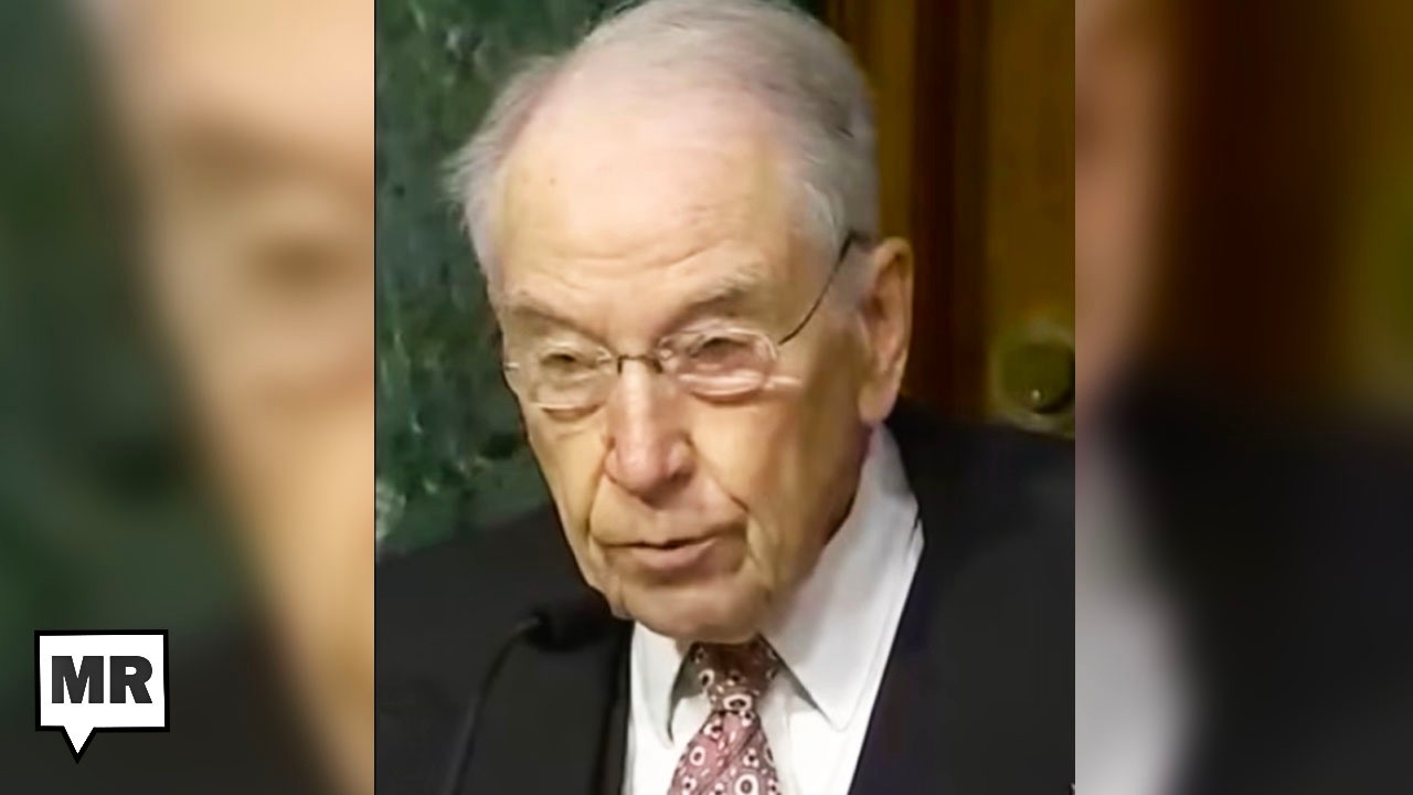 Ancient GOP Senator Panics After Accidentally Stepping Into Minefield