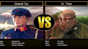 Shockwave Challenge Mode: General Tao VS Dr. Thrax