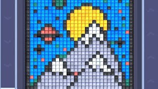Pixel Flow Level 325. Walkthrough Gameplay 