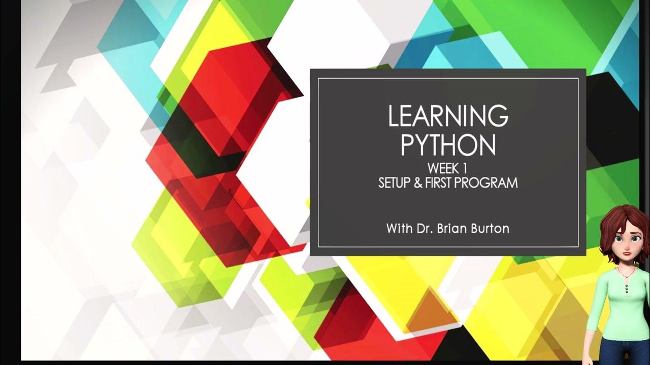Python Programming - Setup and Hello World - YouTube