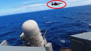 CIWS in action aboard USS Paul Hamilton - Navy’s rapid-fire defense system during live drills.