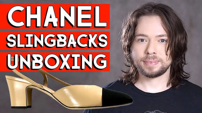 CHANEL SLINGBACK REVIEW  UNBOXING (STORY TIME) 